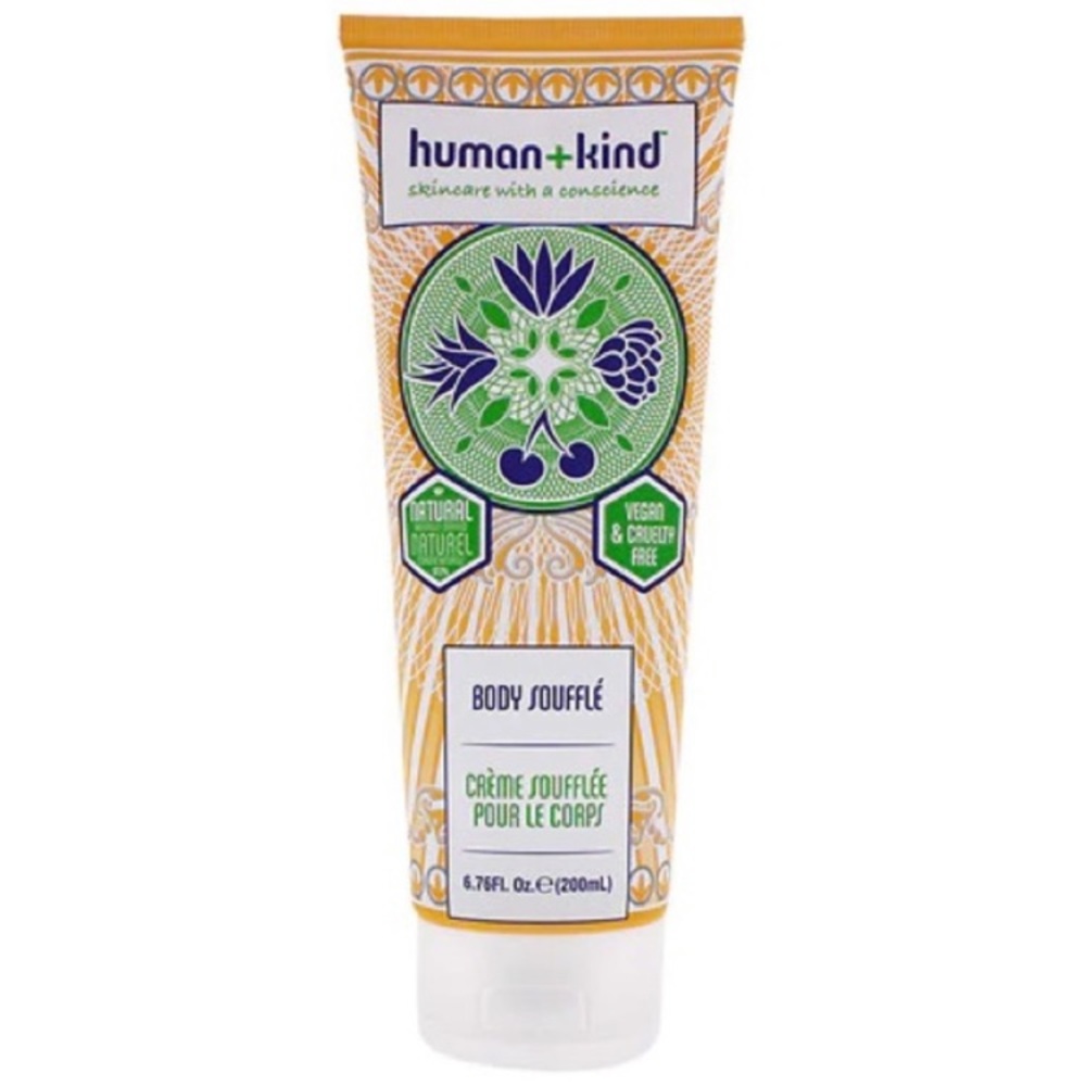 NEW human + kind Body Soufflé Body Lotion Moisturize 6.76 fl oz Full Size SEALED
